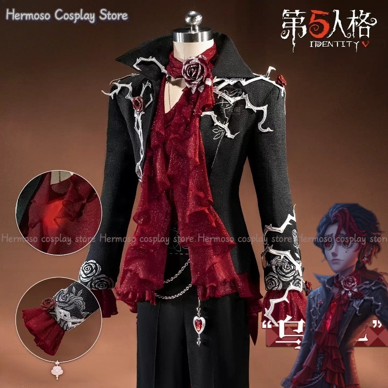 Women Accessories Earrings - ชุดคอสเพลย์ Identity V Composer Uaithne ชุดทักซิโด้ของ