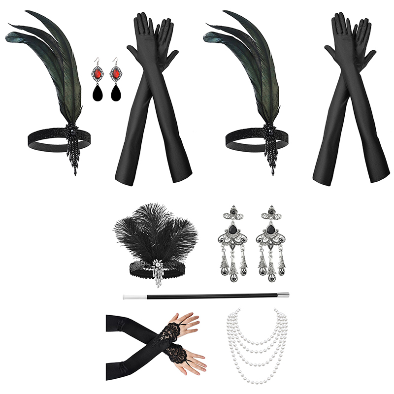 Women'S Accessories In The 1920S - คอสเพลย์ยุค 1920 ชุดแฟลปเปอร์ ฮาโลวีน ชุดชาร์ลสตัน อุปกรณ์เสริมยุค