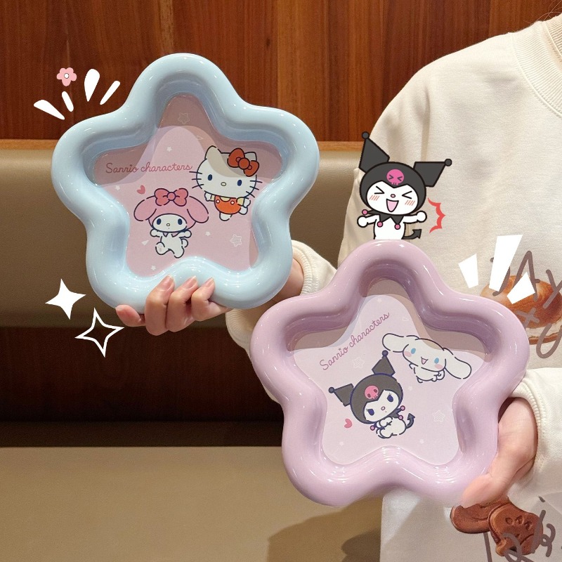 Women Kitchen Accessories - ชุดเซรามิคลายการ์ตูนแมว ชุดอาหารค่ำสุดหรู ชาม จาน ตะเกียบ ช้อน