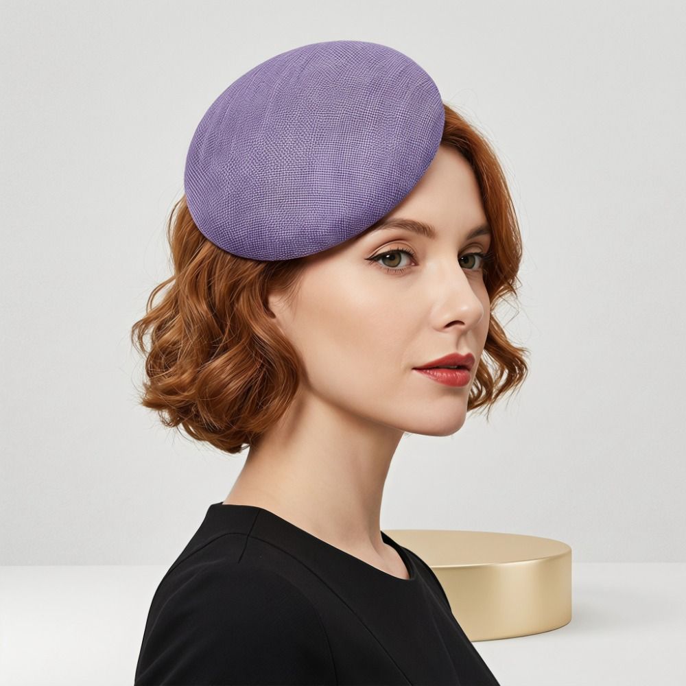 Women'S Accessories In The 1920S - หมวกปีกกว้างสีพื้นแบบวินเทจ หลายสี ของตกแต่งผมสไตล์ยุค 1920 หมวกทรงสูงสำหรับงานแฟนซี