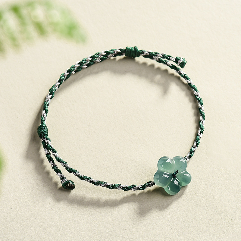 Women'S Accessories - หยกพม่าสร้อยข้อมือหยกธรรมชาติเสน่ห์ของเครื่องประดับแฟชั่นของขวัญวินเทจสำหรับผู้หญิงเครื่องรางกำไลข้อมือหรูหรา
