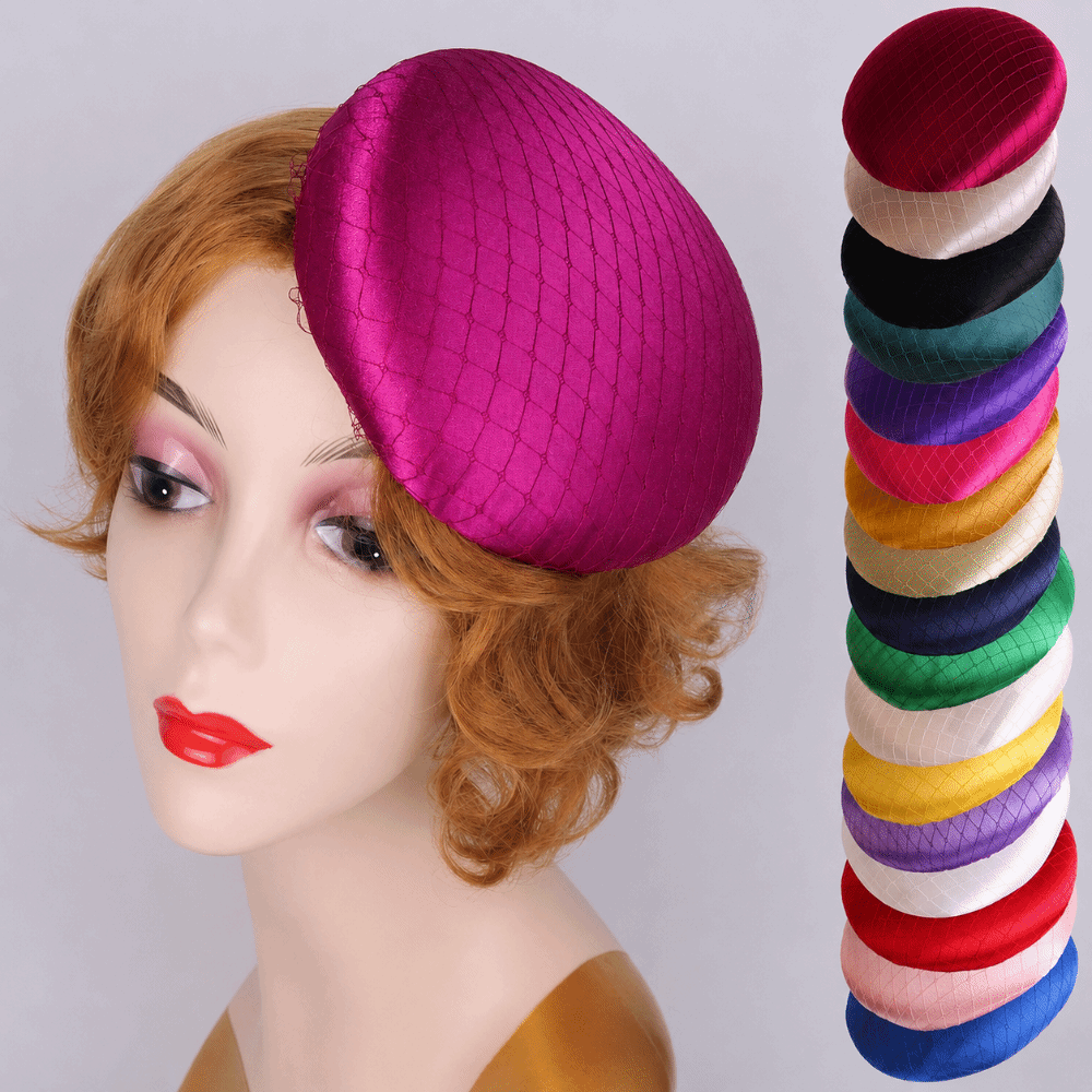 ฐานหมวกปีกกว้างสีพื้น 15 ซม. ห - Women'S Accessories In The 1920S บทวิจารณ์และราคา