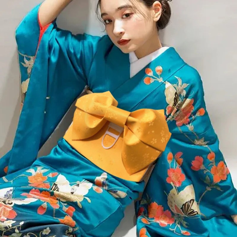 สไตล์ญี่ปุ่นKimono Obiเข็มขัดร - Women'S Kimono Accessories บทวิจารณ์และราคา