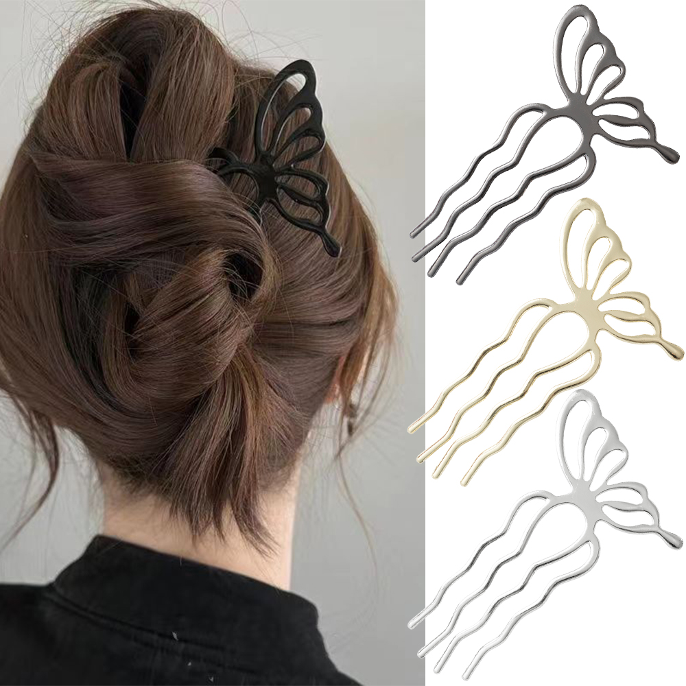 กิ๊บติดผมรูปผีเสื้อเกาหลี รูปต - Women'S Korean Accessories บทวิจารณ์และราคา