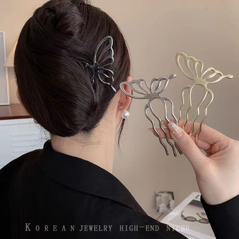 กิ๊บติดผมรูปผีเสื้อเกาหลี รูปต - Women'S Korean Accessories บทวิจารณ์และราคา