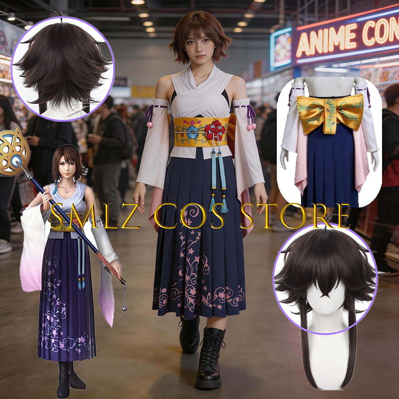 Smlz FFX ยูน่าคอสเพลย์อะนิเมะ  - Women'S Anime Accessories บทวิจารณ์และราคา