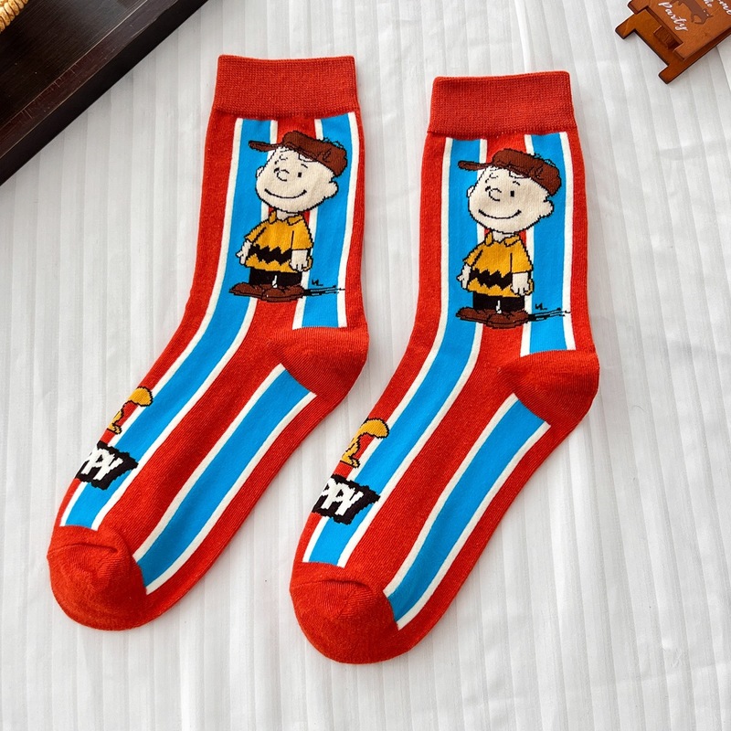 ถุงเท้าข้อสั้นลายการ์ตูนสนูปปี - Women'S Ankle Accessories บทวิจารณ์และราคา