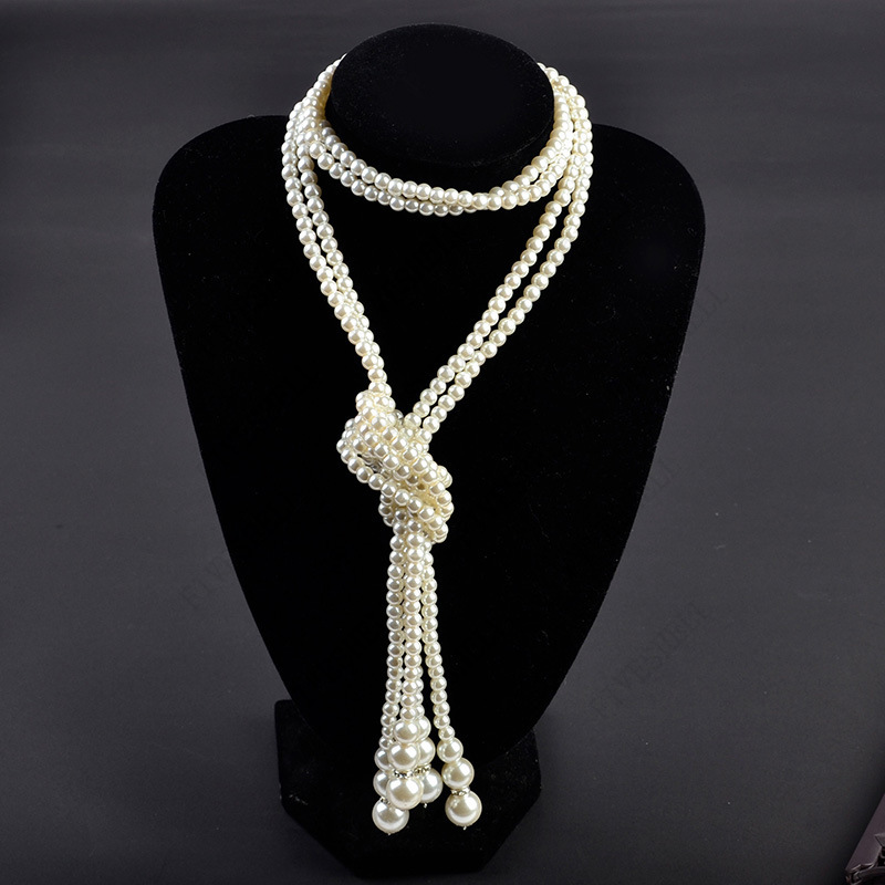 1920s สร้อยคอไข่มุกแฟชั่นไข่มุ - Women'S Accessories In The 1920S บทวิจารณ์และราคา