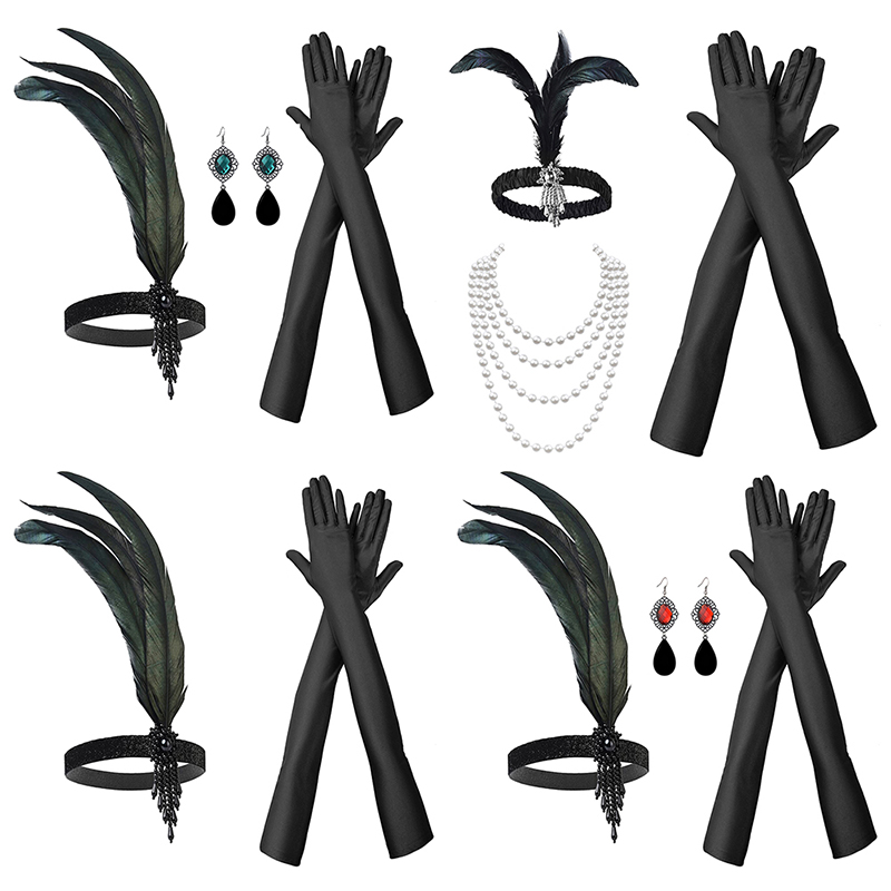 คอสเพลย์ยุค 1920 ชุดแฟลปเปอร์  - Women'S Accessories In The 1920S บทวิจารณ์และราคา