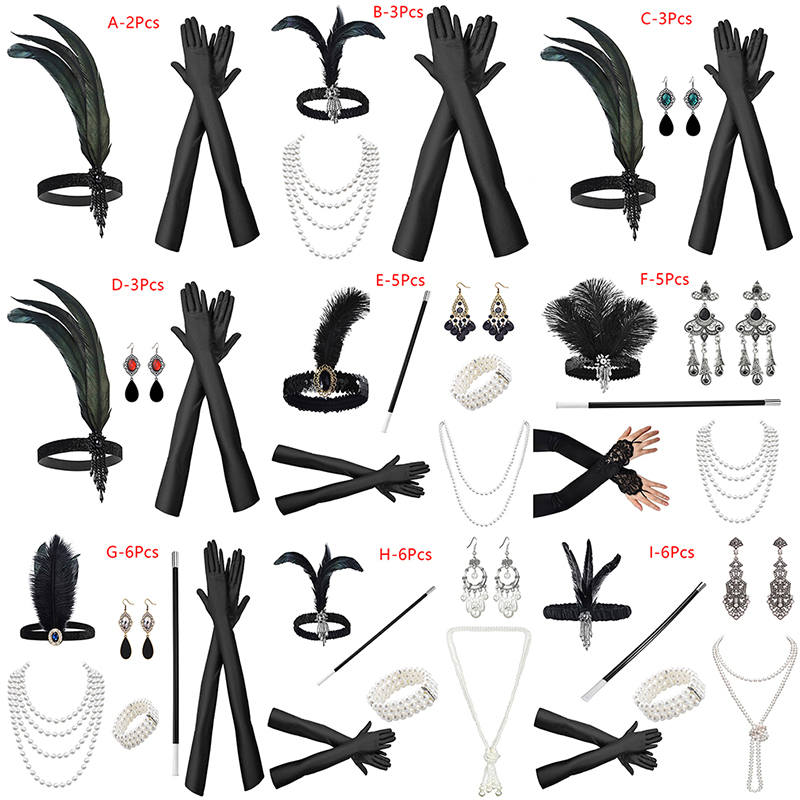 คอสเพลย์ยุค 1920 ชุดแฟลปเปอร์  - Women'S Accessories In The 1920S บทวิจารณ์และราคา
