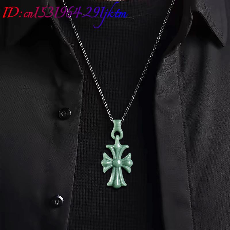 จี้สร้อยคอหยกพม่าแท้รูปทรงกางเ - Women'S Accessories บทวิจารณ์และราคา