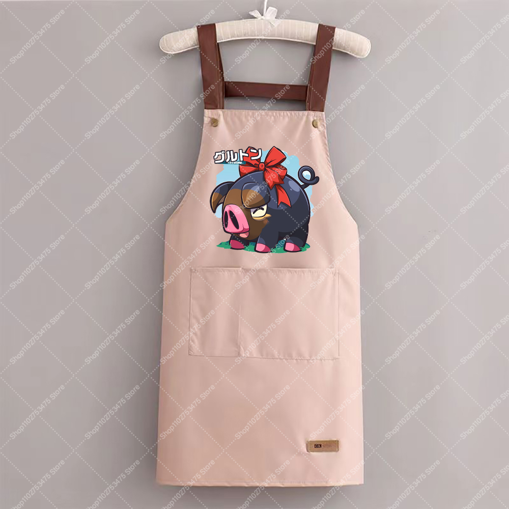 ผ้ากันเปื้อนแฟชั่นลายการ์ตูนสำ - Women Kitchen Accessories บทวิจารณ์และราคา