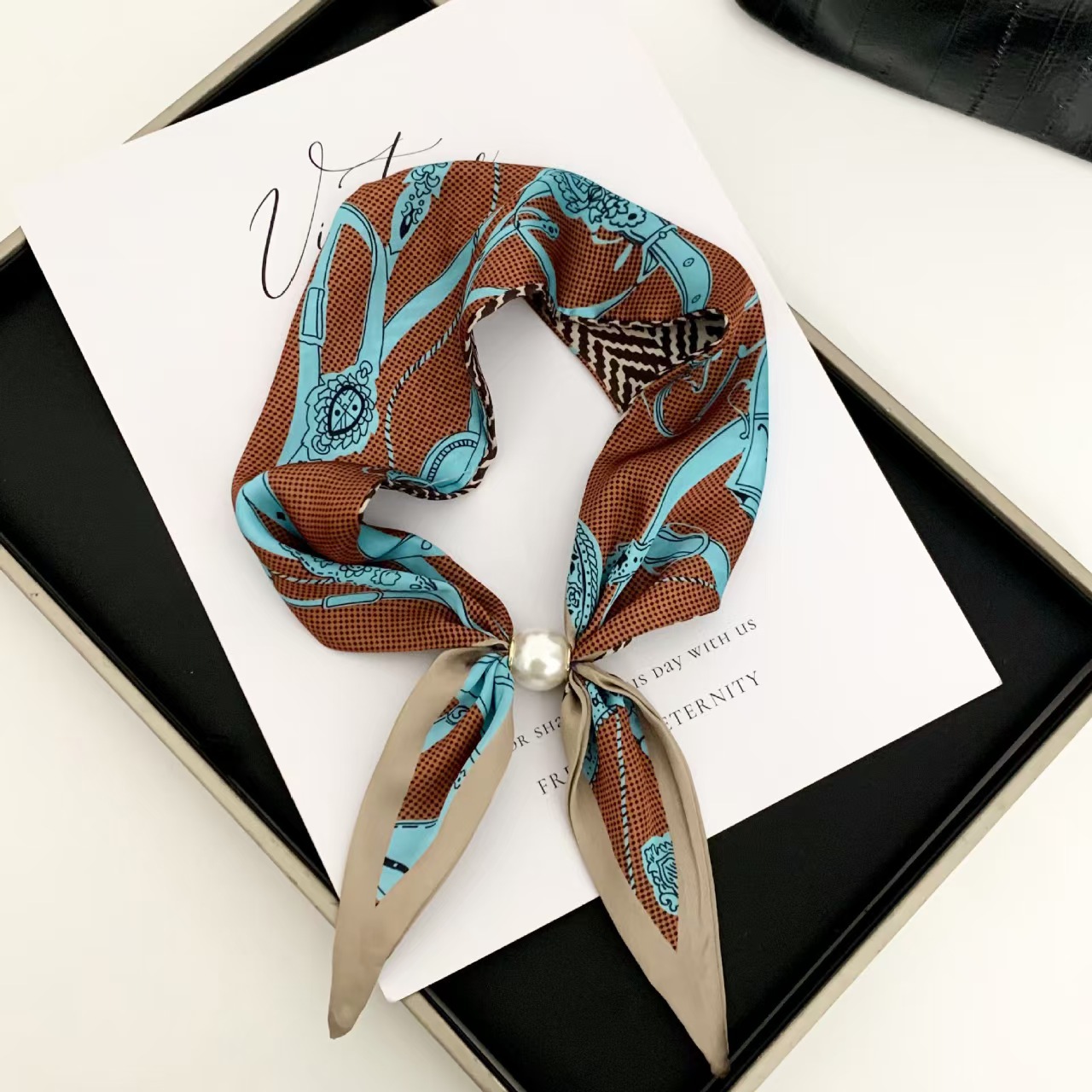ผ้าพันคอแม่เหล็กประดับมุกสไตล์ - Women'S Korean Accessories บทวิจารณ์และราคา