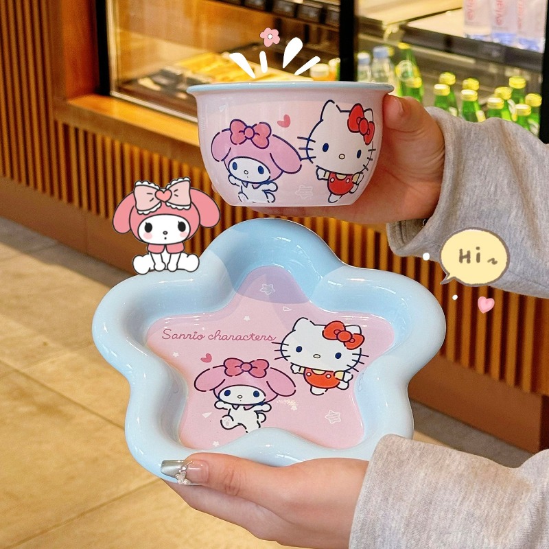 ชุดเซรามิคลายการ์ตูนแมว ชุดอาห - Women Kitchen Accessories บทวิจารณ์และราคา