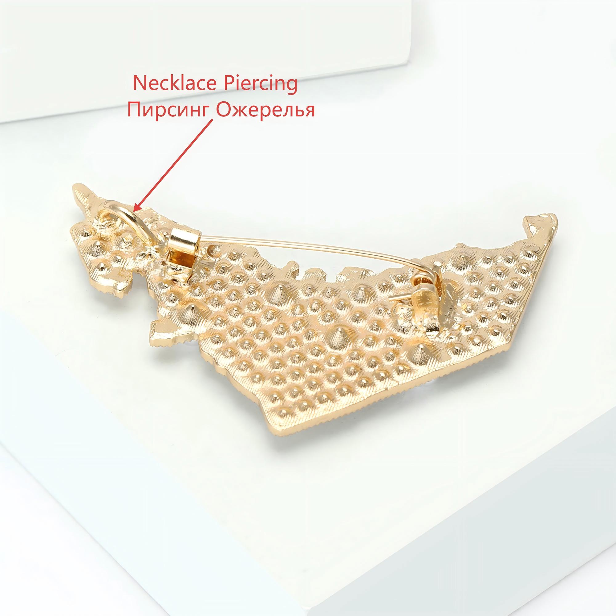 เข็มกลัดรูปแผนที่สหรัฐอาหรับเอ - Women Accessories Uae บทวิจารณ์และราคา