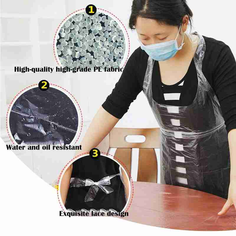 20 ชิ้นผ้ากันเปื้อนครัวแบบใช้แ - Women Kitchen Accessories บทวิจารณ์และราคา