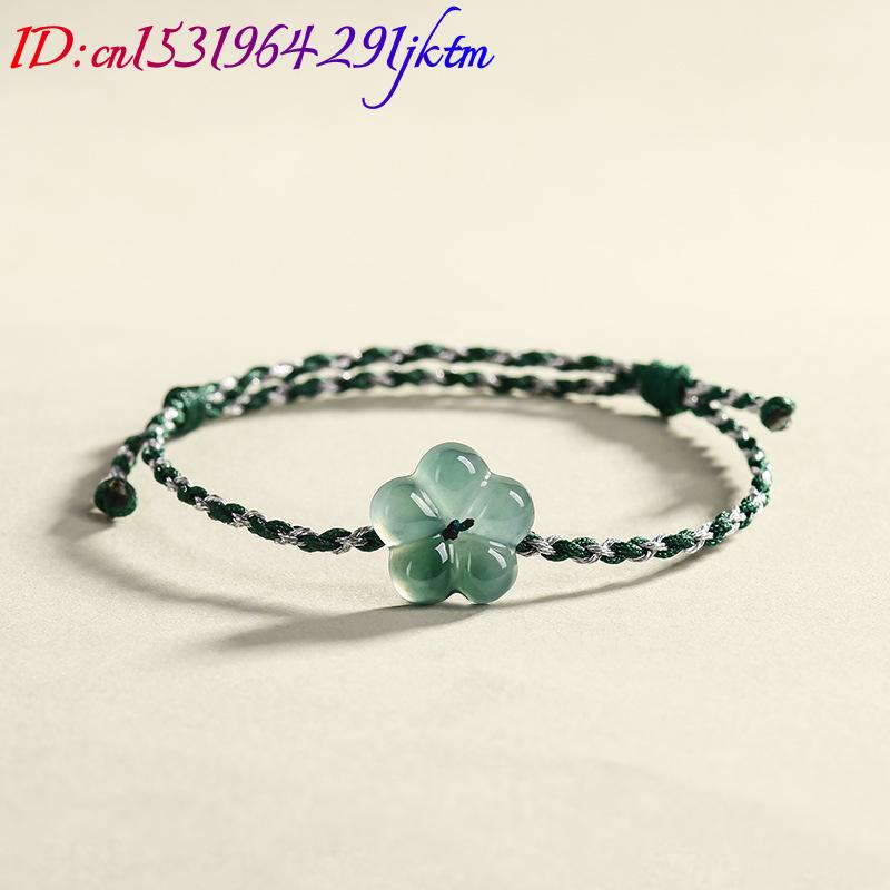 หยกพม่าสร้อยข้อมือหยกธรรมชาติเ - Women'S Accessories บทวิจารณ์และราคา