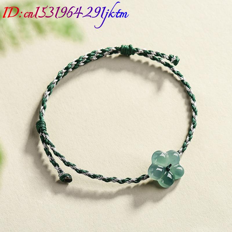หยกพม่าสร้อยข้อมือหยกธรรมชาติเ - Women'S Accessories บทวิจารณ์และราคา