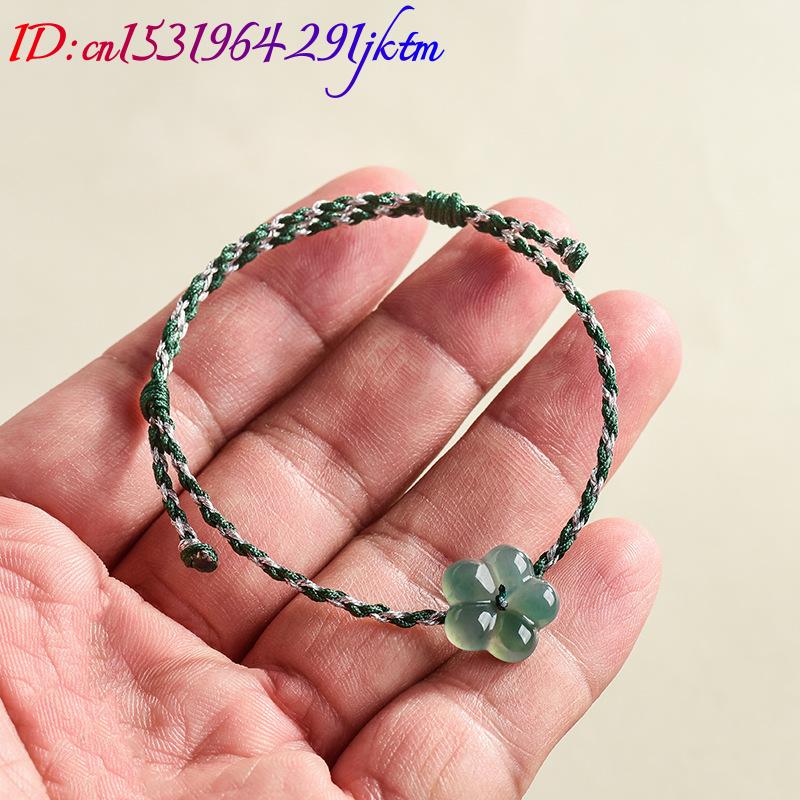 หยกพม่าสร้อยข้อมือหยกธรรมชาติเ - Women'S Accessories บทวิจารณ์และราคา
