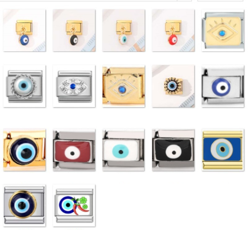 DIY ตาปีศาจ ‌   สร้อยข้อมือสแต - Evil Eye Bracelet บทวิจารณ์และราคา