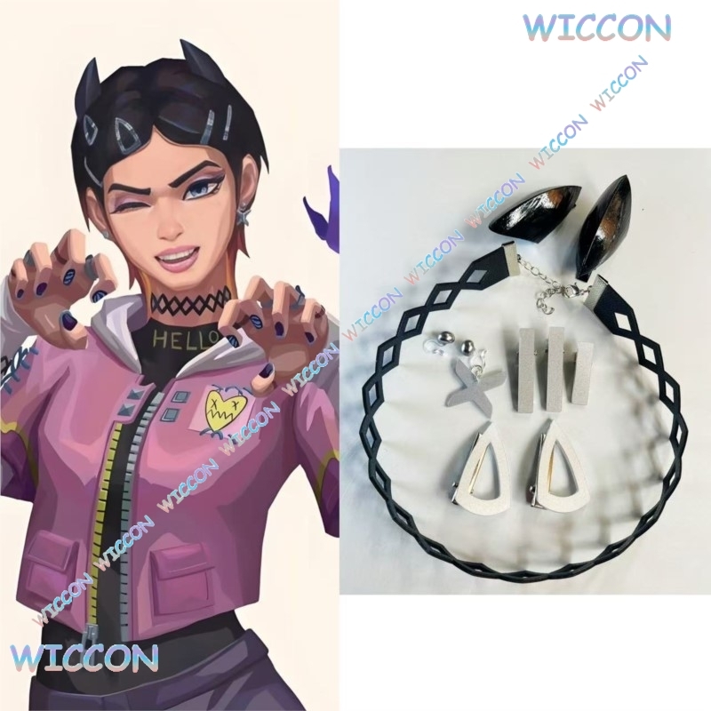 Valorant กานพลูคลิปคอต่างหูผีเ - Women Accessories Earrings บทวิจารณ์และราคา