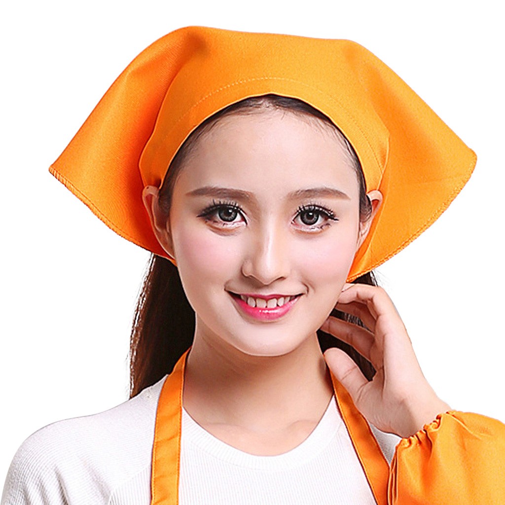 หมวกเชฟสีพื้นแบบบางทนทานสำหรับ - Women Kitchen Accessories บทวิจารณ์และราคา