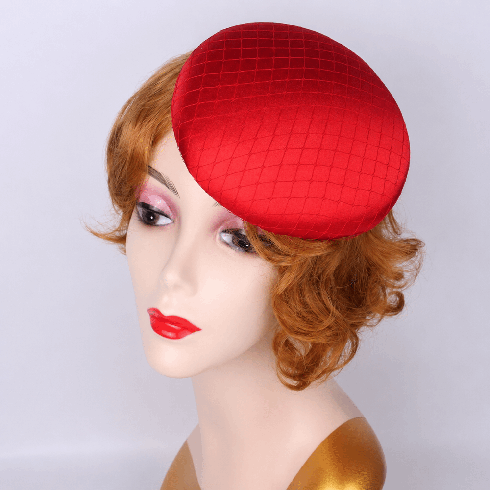 ฐานหมวกแฟซซิเนเตอร์สีพื้น ปีกก - Women'S Accessories In The 1920S บทวิจารณ์และราคา